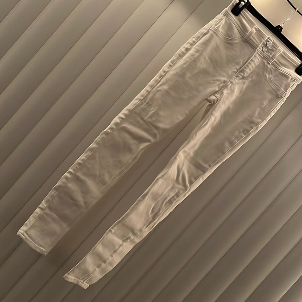 Kancan white high rise jeans